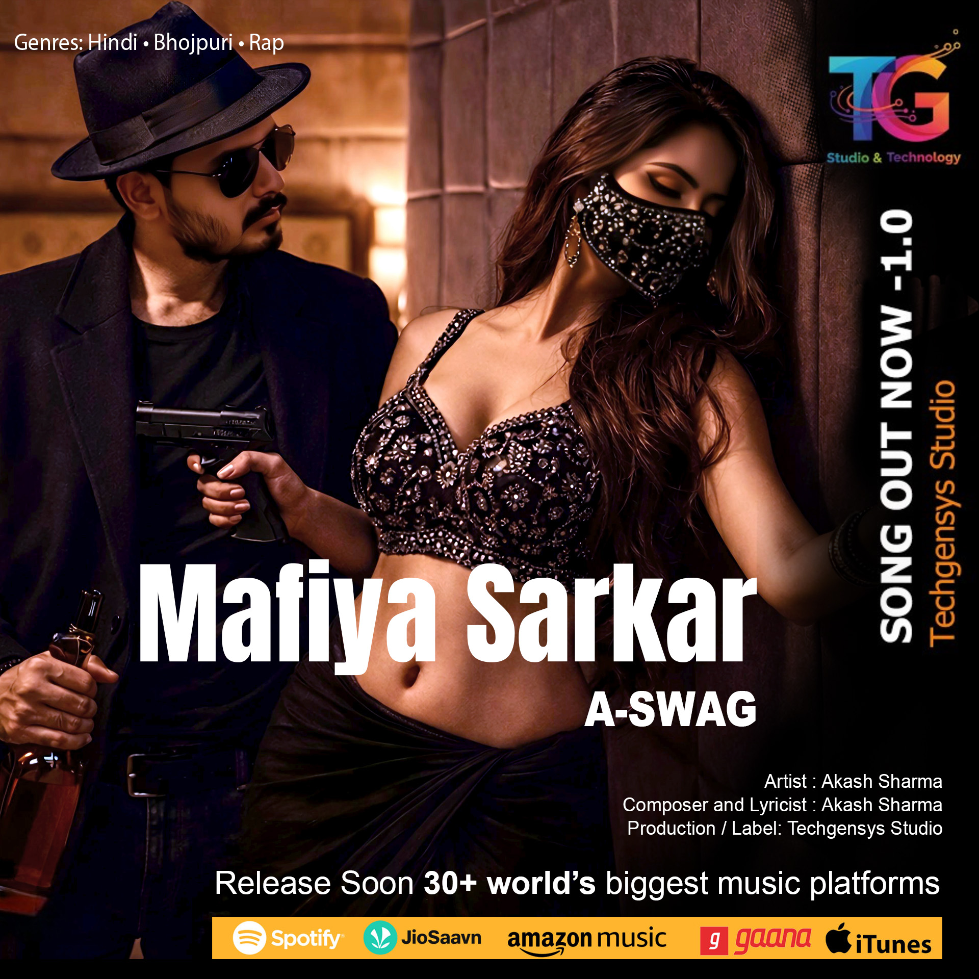 Mafia Sarkar – Official Bollywood Song | A-SWAG | Techgensys Studio